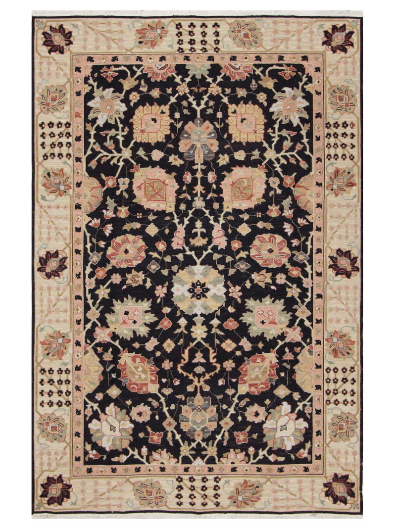Pacific Summak Black Beige Traditional