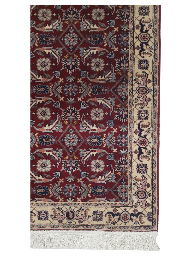 Pacific Herati 17353 Red Ivory Transitional Hand Knotted Rug