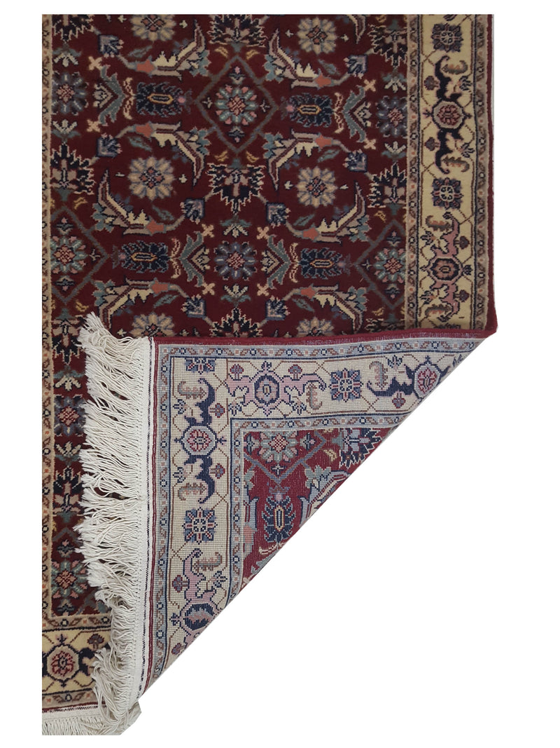 Pacific Herati 17353 Red Ivory Transitional Hand Knotted Rug