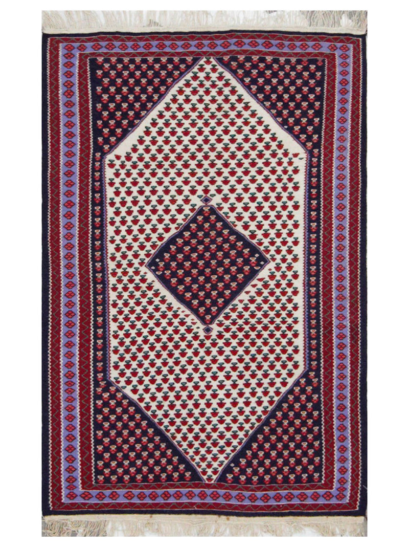 Pacific Summak Black Multi Traditional