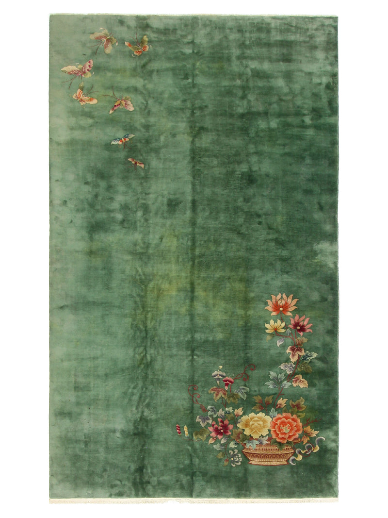 Pacific Art Deco Green Green Modern