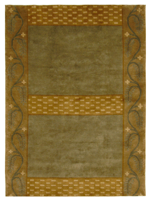 Pacific Tranquality  Gold Green Modern