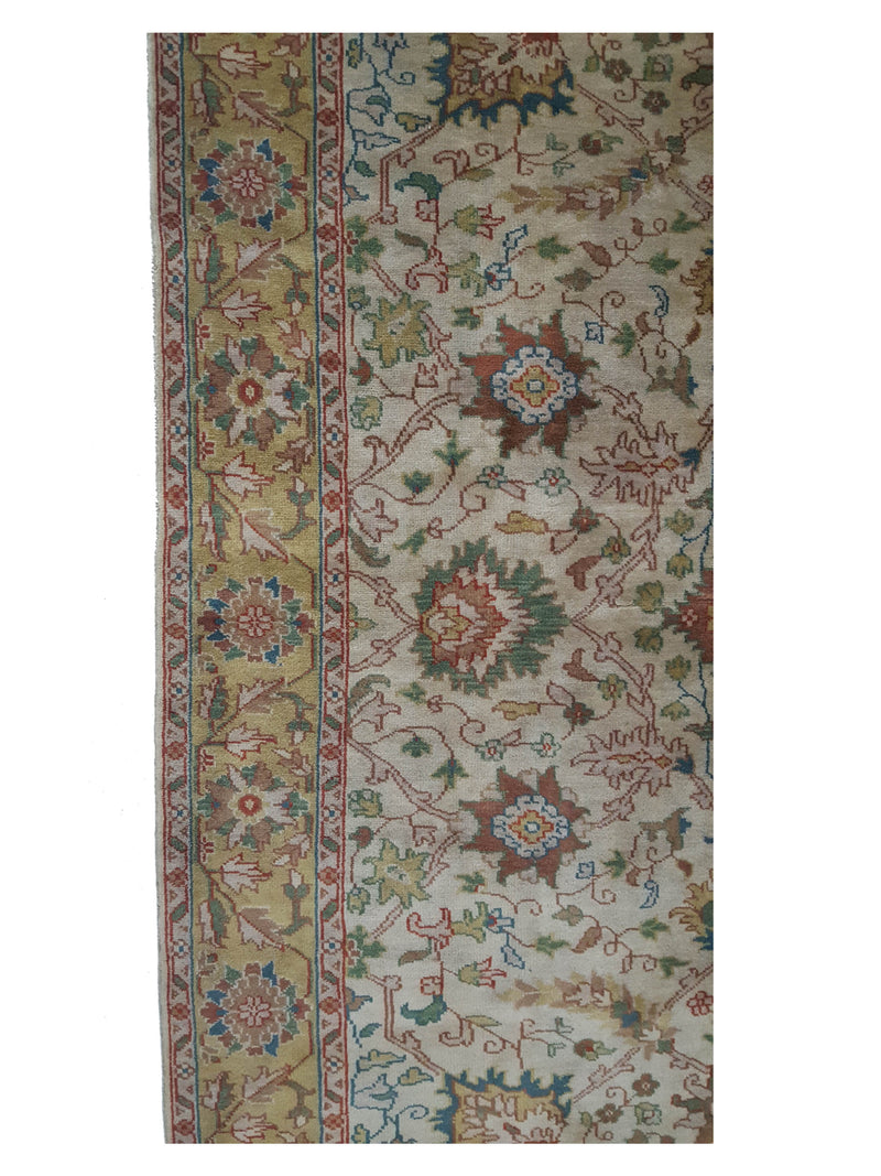 Pacific Tribal 28067 Beige Gold Traditional Hand Knotted Rug