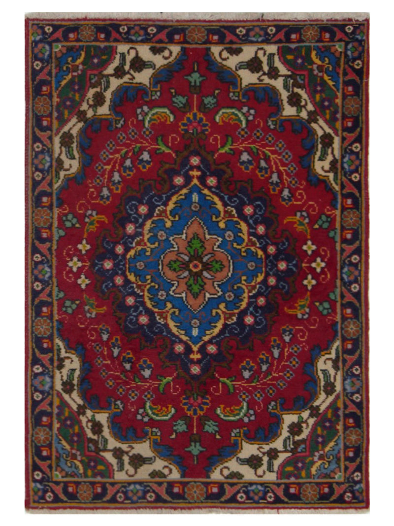 Pacific Hamadan Red Navy Traditional