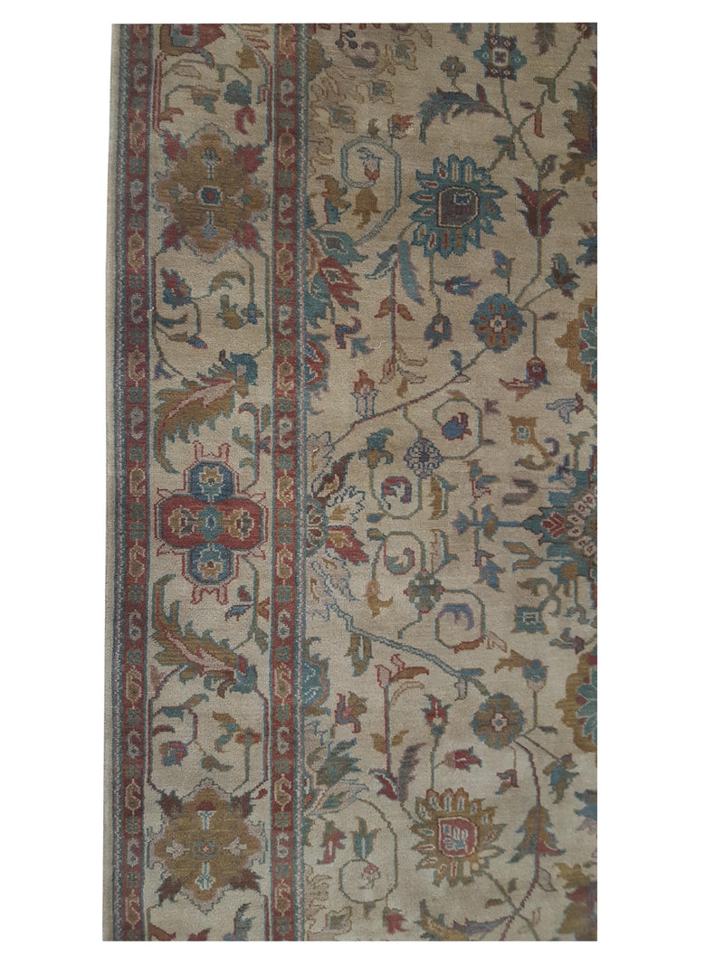 Pacific Tribal 29346 Gold Gold Traditional Hand Knotted Rug