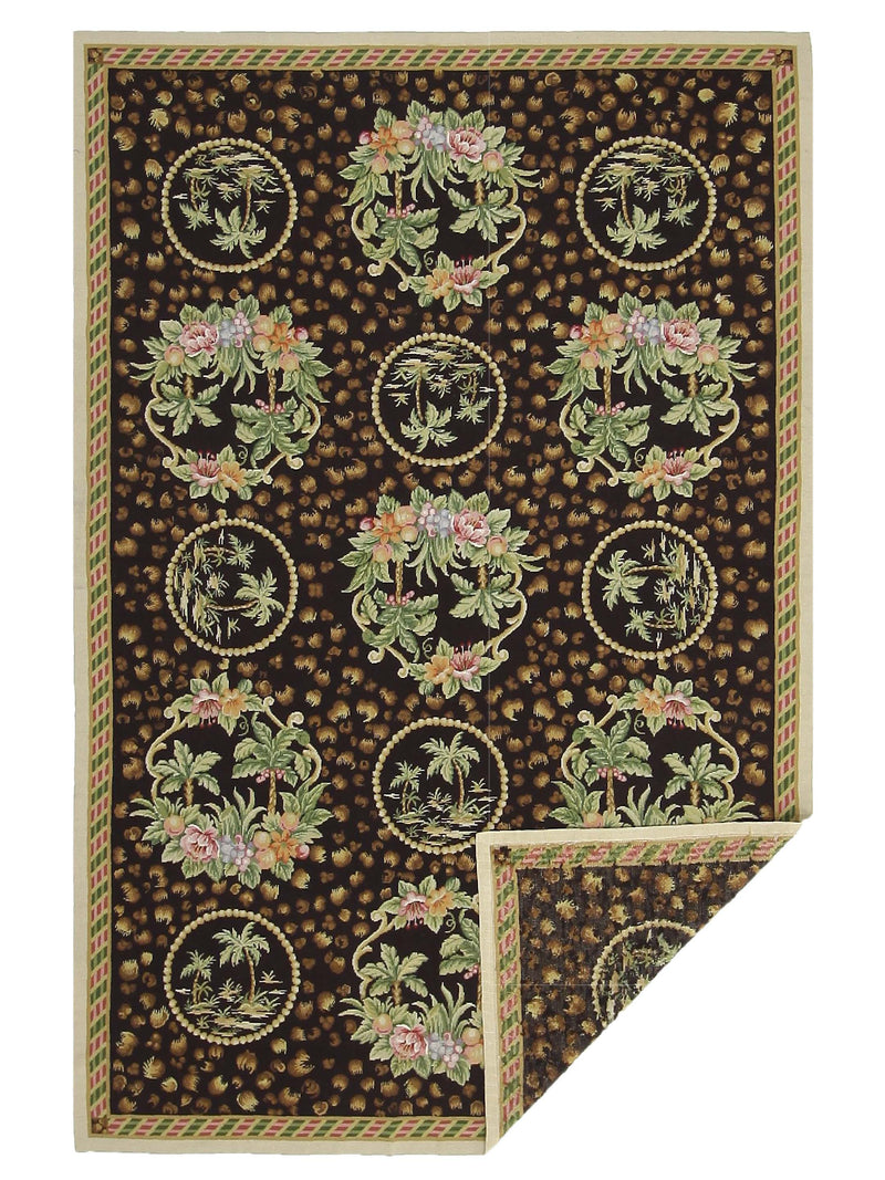 Pacific Needle Point 29852 Multi Multi Tapestry Needle Point Rug