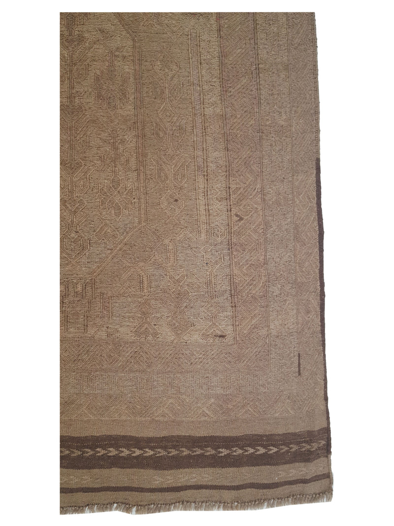 Pacific Uzbak 29861 Lt.Brown Lt.Brown Transitional Hand Knotted Rug