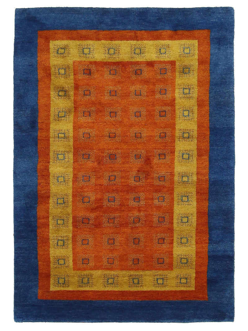 Pacific Gabbeh Orange Blue Transitional