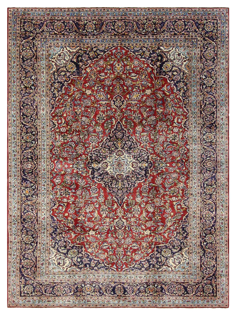 Pacific Kashan Red Navy Traditional