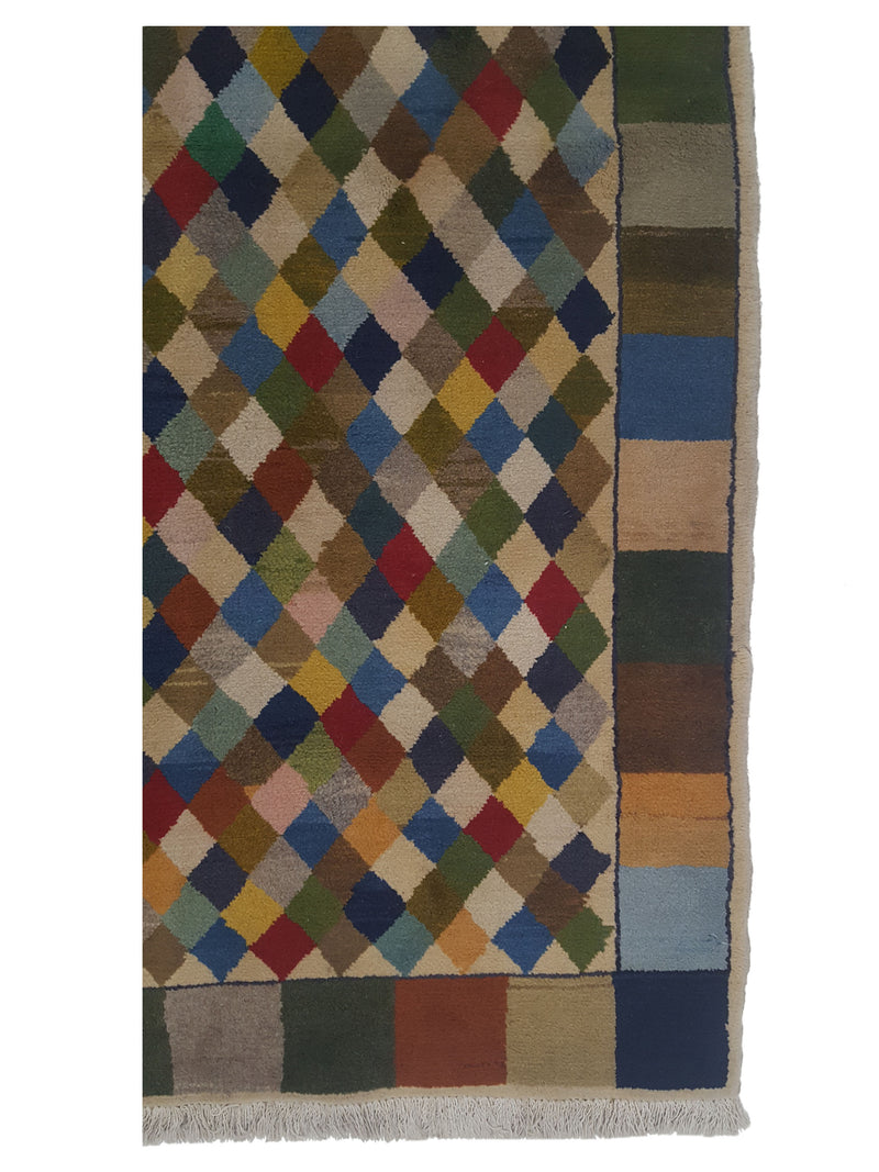 Pacific Gabbeh 32248 Multi Multi Transitional Hand Knotted Rug