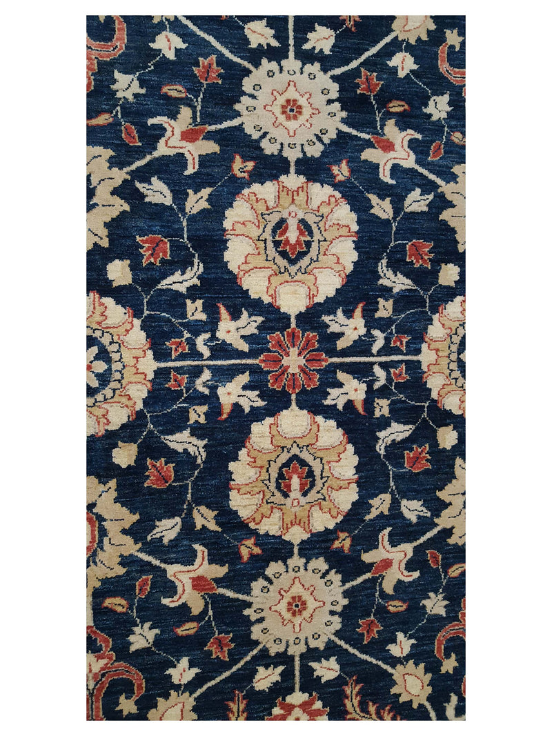 Pacific Ziegler 32359 Blue Ivory Transitional Hand Knotted Rug