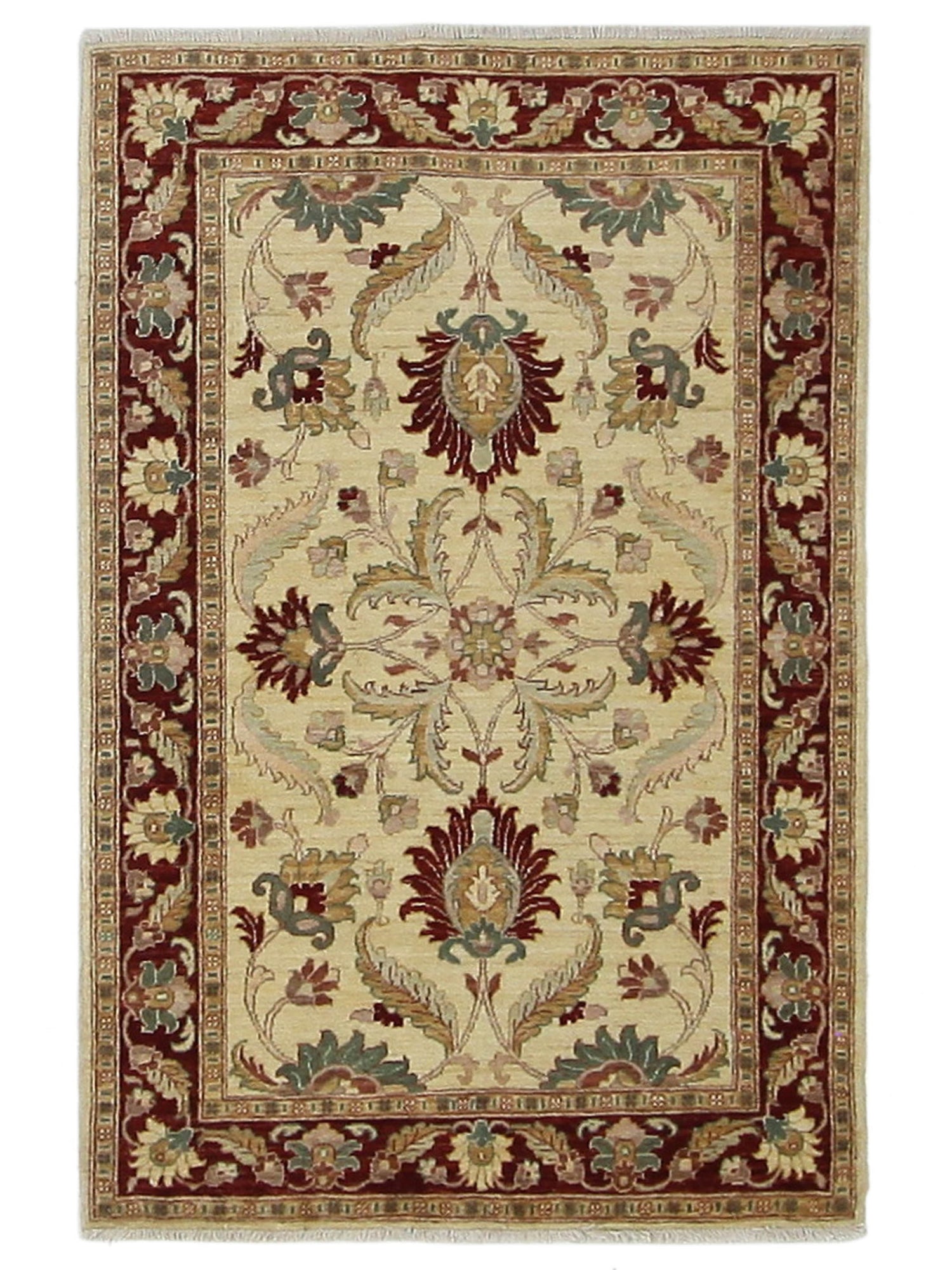 Pacific Ziegler Ivory Red Transitional