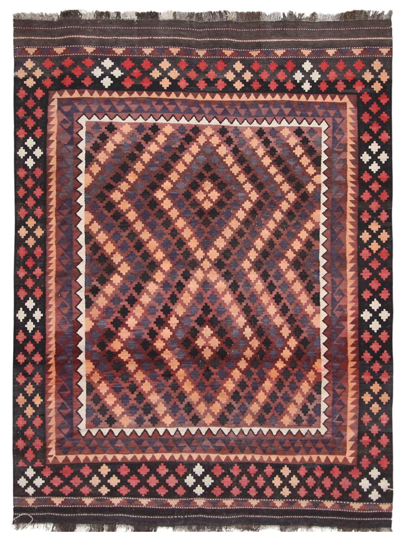 Aura Kilim Brown Multi Kilim