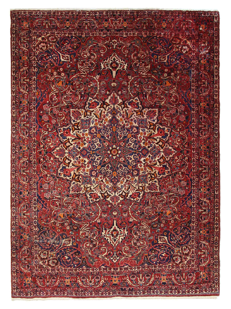 Fasa Antique Bakhtiyari Red Red Traditional