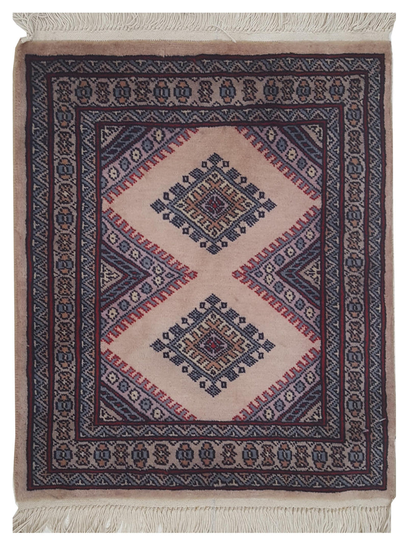 Pacific Bokhara Beige Rust Traditional