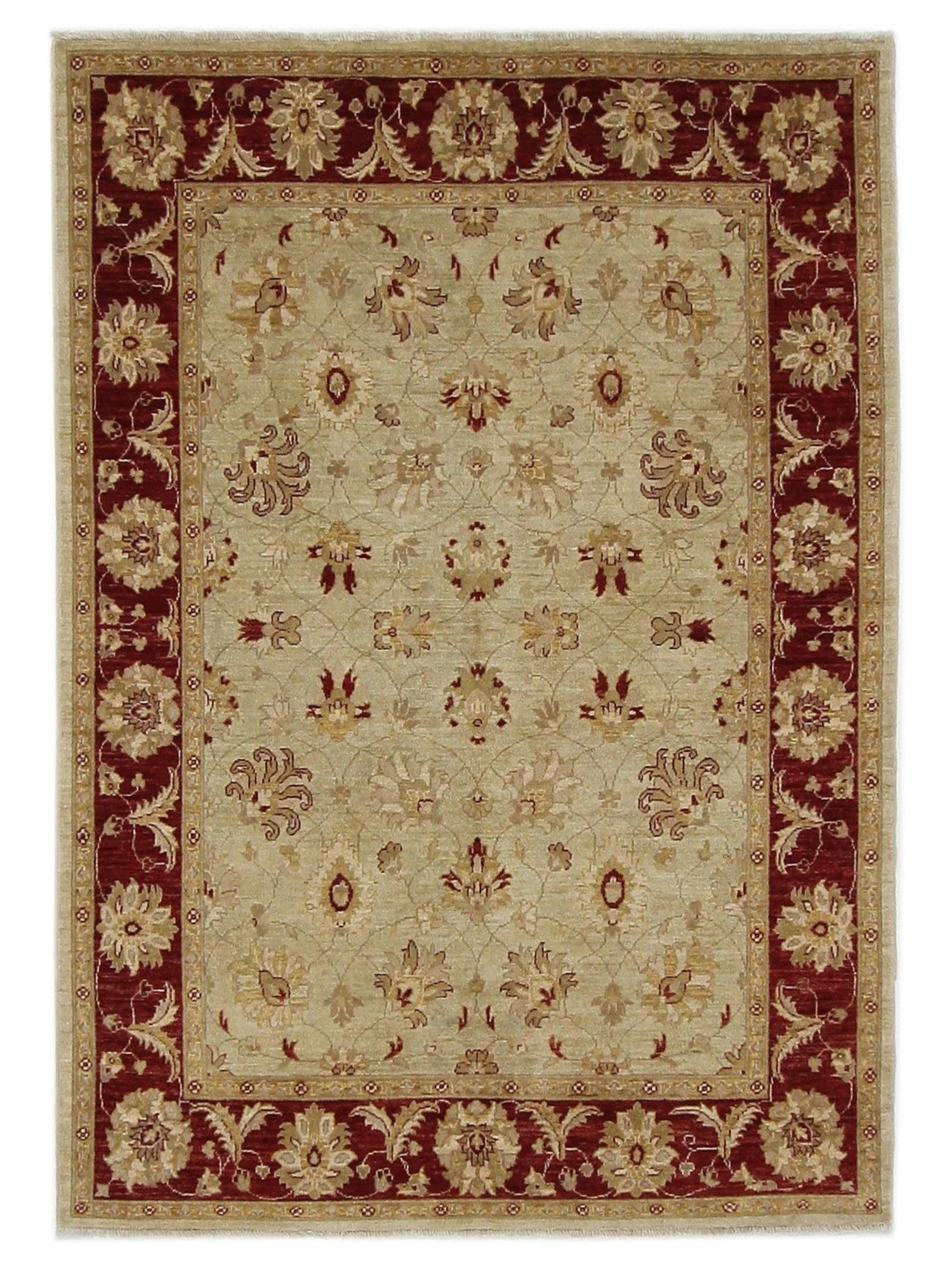 Pacific Ziegler Olive Burgundy Transitional