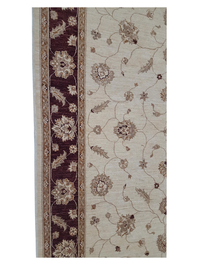 Pacific Ziegler 35602 Gold Brown Transitional Hand Knotted Rug
