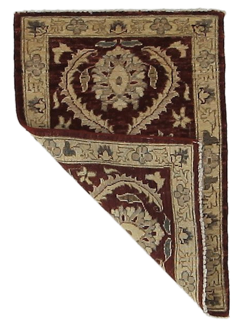 Pacific Ziegler 36149 Red Gold Transitional Hand Knotted Rug