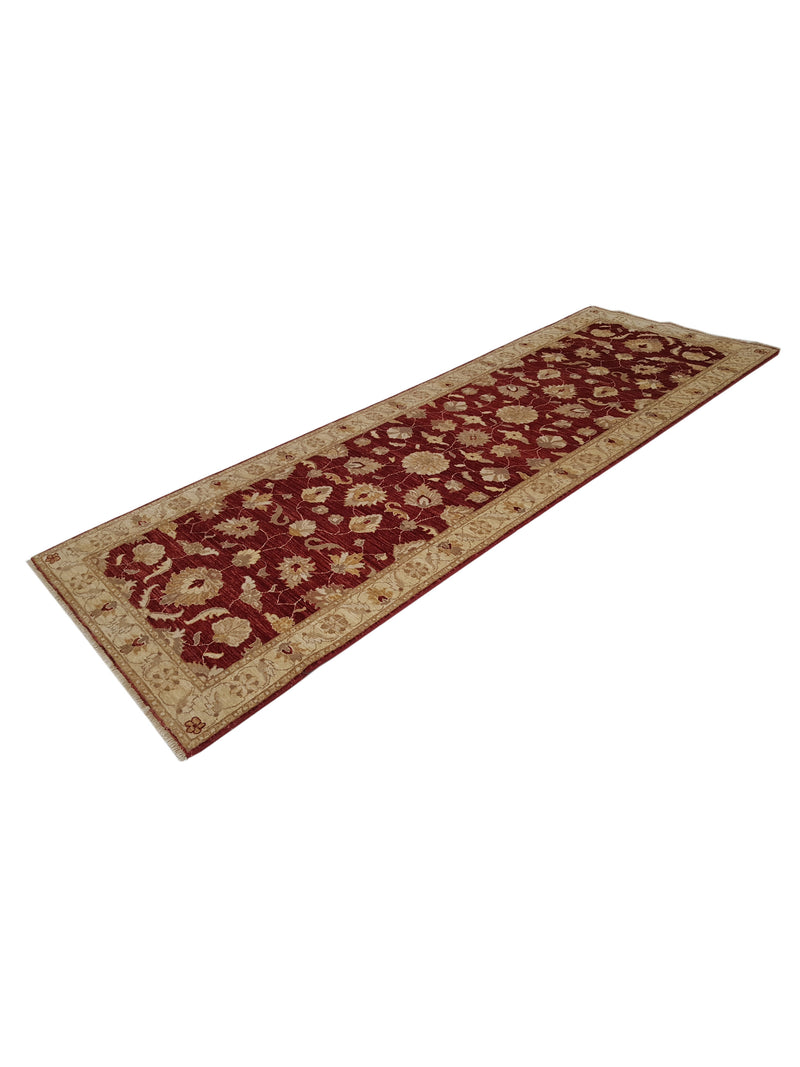 Pacific Ziegler 36152 Red Gold Transitional Hand Knotted Rug