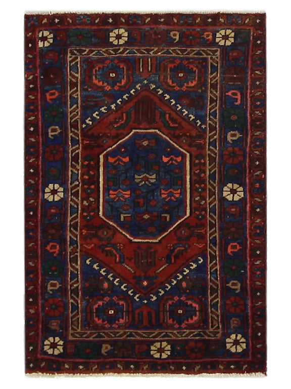 Fasa Antique Karajah  Rust Blue Traditional