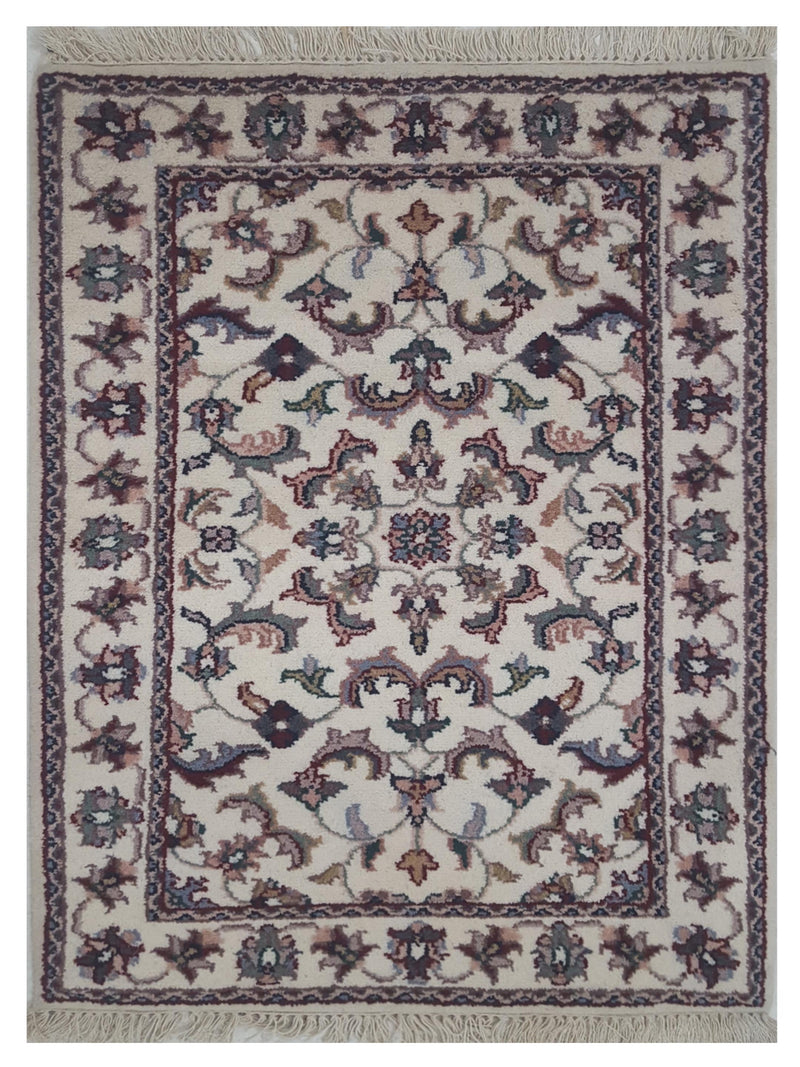 Pacific Kashan Indo Ivory Ivory Traditional