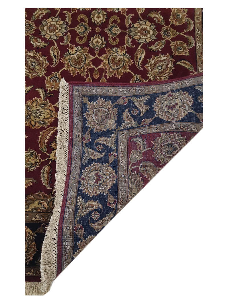 Pacific Maharaja 36865 Burgundy Black Traditional Hand Knotted Rug