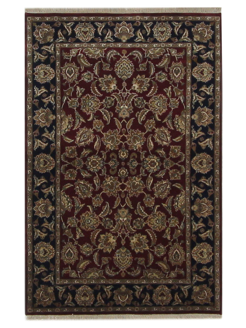 Pacific Maharaja Burgundy Black Traditional