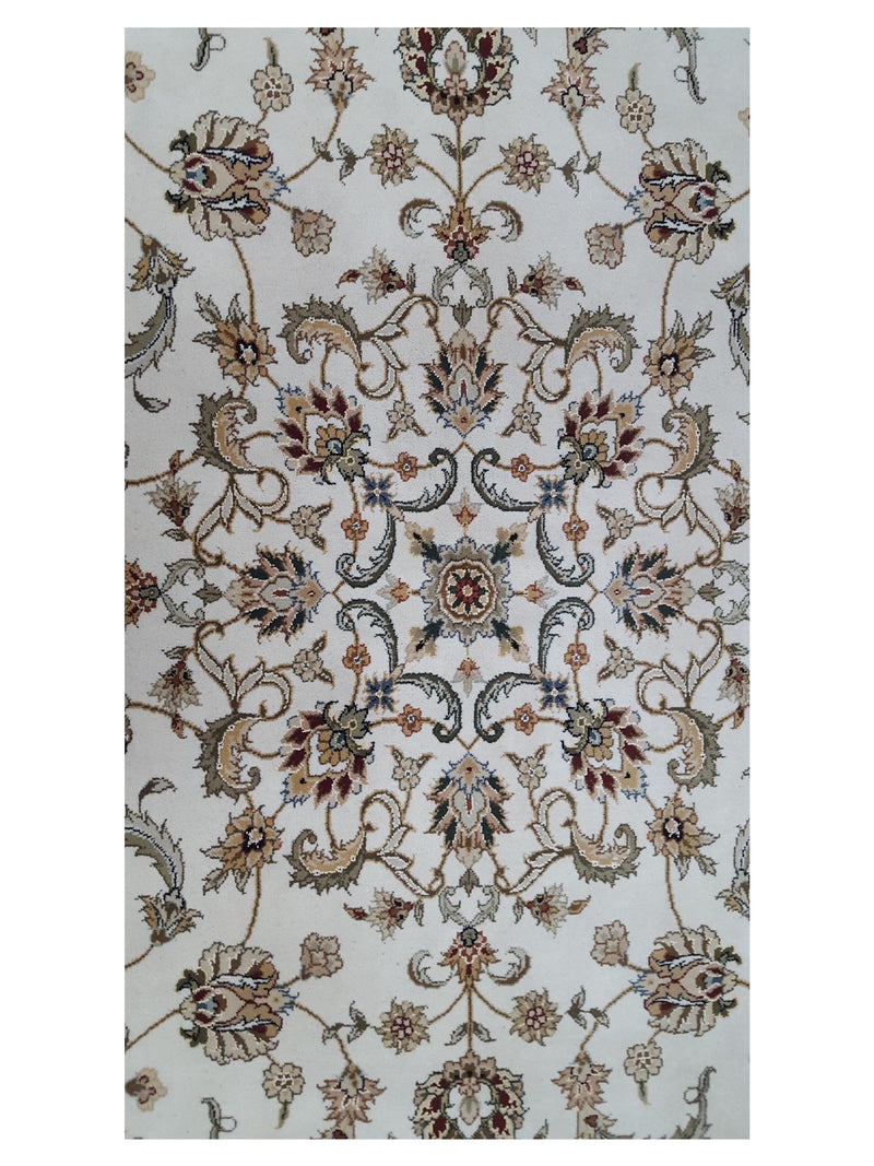Pacific Classic 37088 Ivory Ivory Traditional Hand Knotted Rug