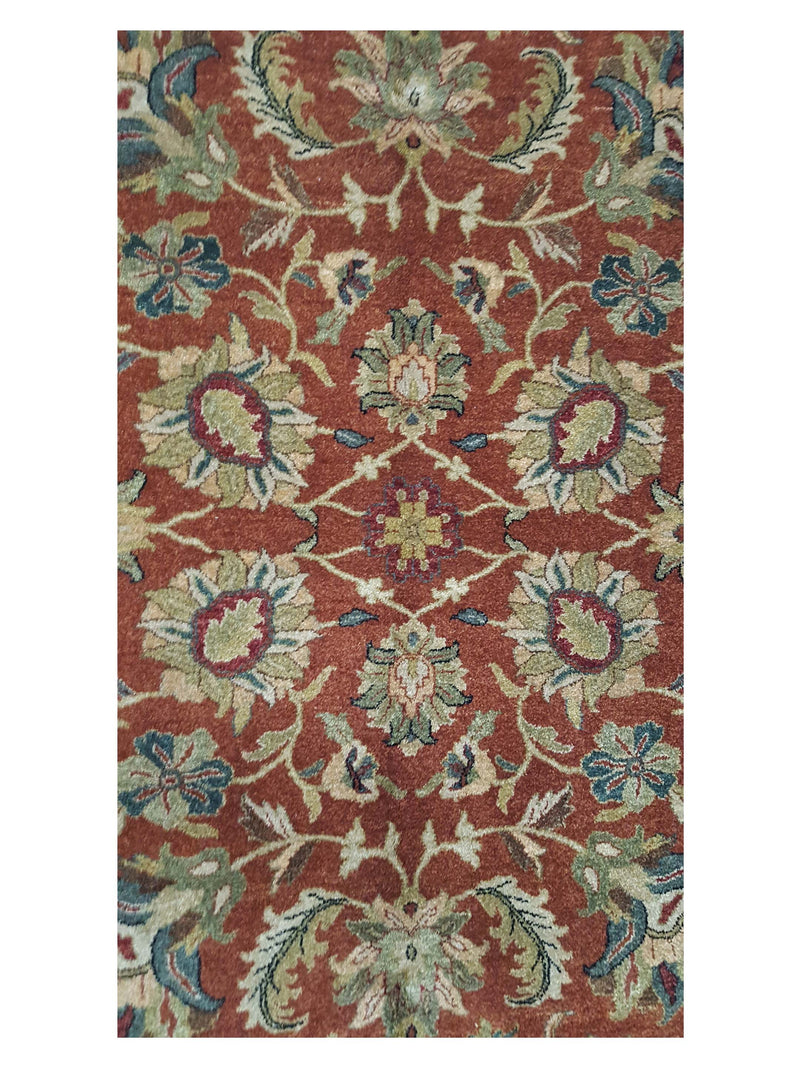 Pacific Maharaja 37235 Red Black Traditional Hand Knotted Rug