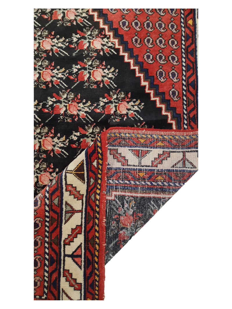 Pacific Angles 37326 Red Ivory Traditional Hand Knotted Rug