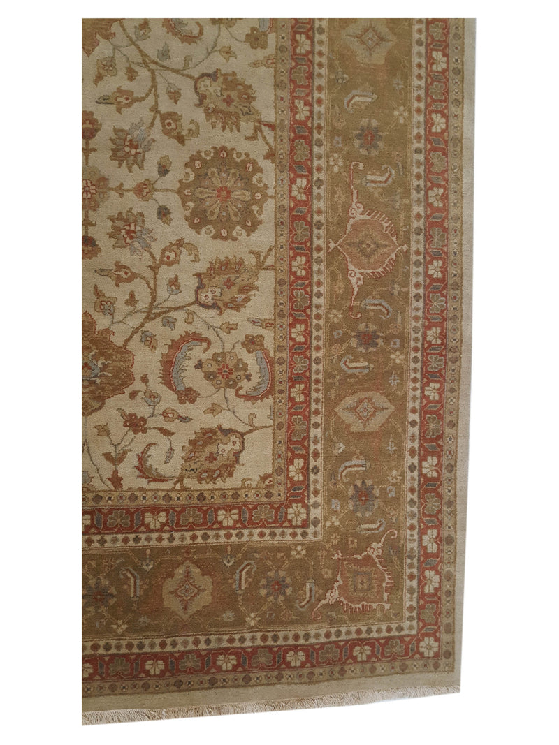 Pacific Maharaja 37401 Beige Lt.Brown Traditional Hand Knotted Rug