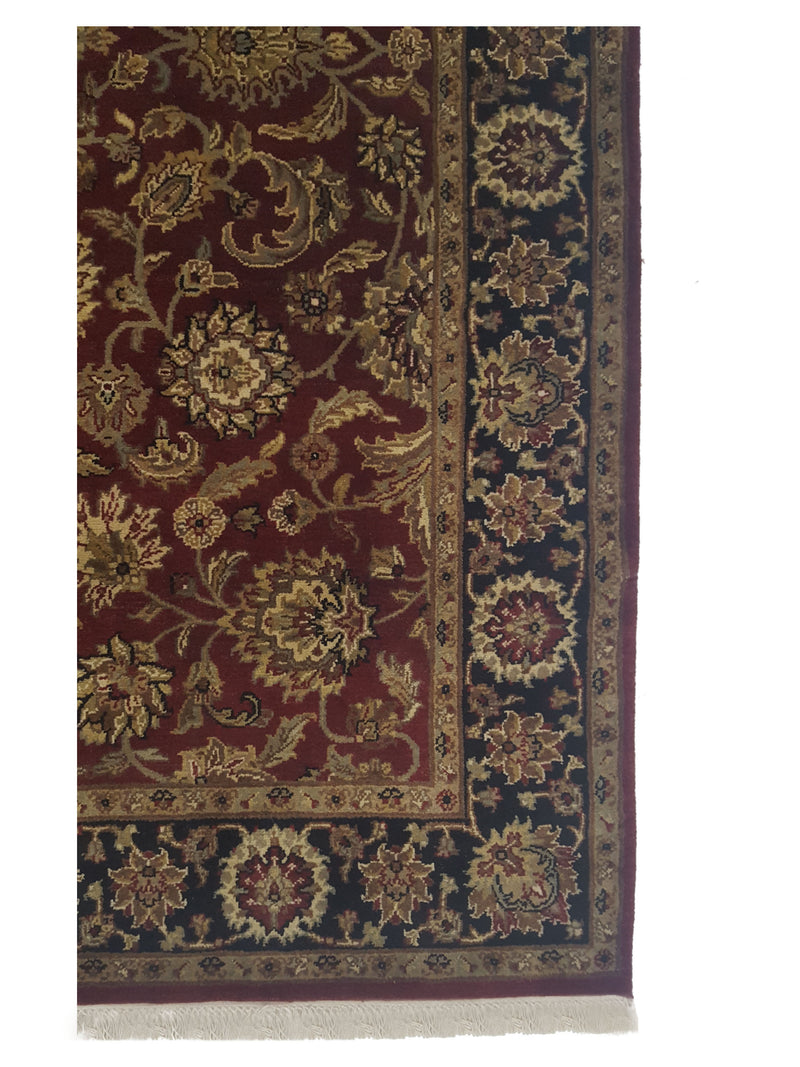 Pacific Royal 37602 Red Black Traditional Hand Knotted Rug