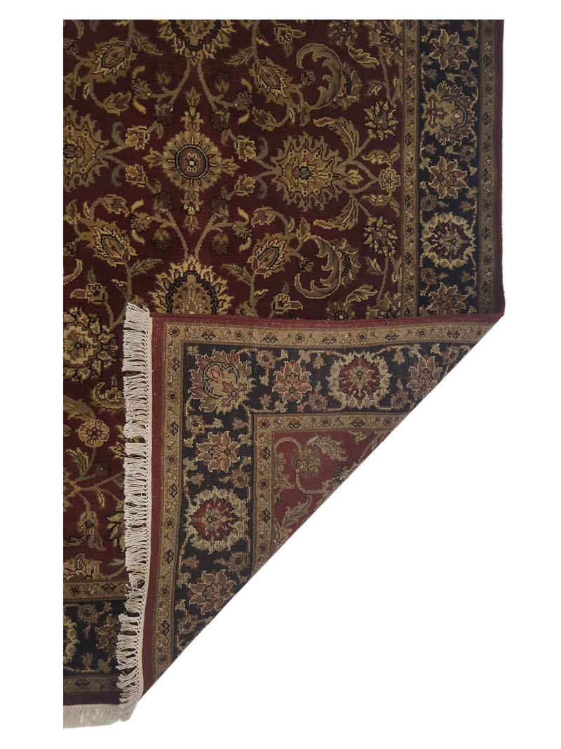 Pacific Royal 37602 Red Black Traditional Hand Knotted Rug