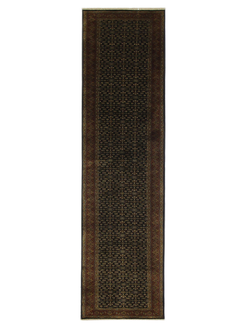 Pacific Serene Black Red Traditional