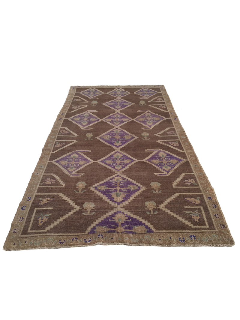Pacific Anatolian 38164 Brown Sage Traditional Hand Knotted Rug