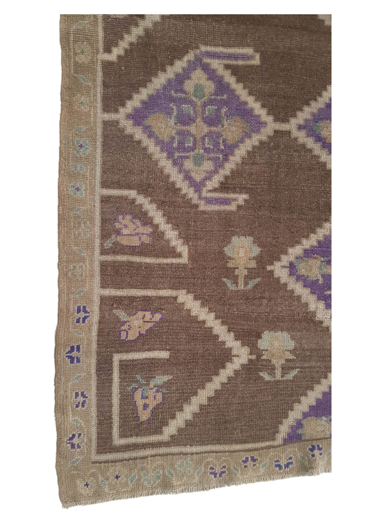 Pacific Anatolian 38164 Brown Sage Traditional Hand Knotted Rug