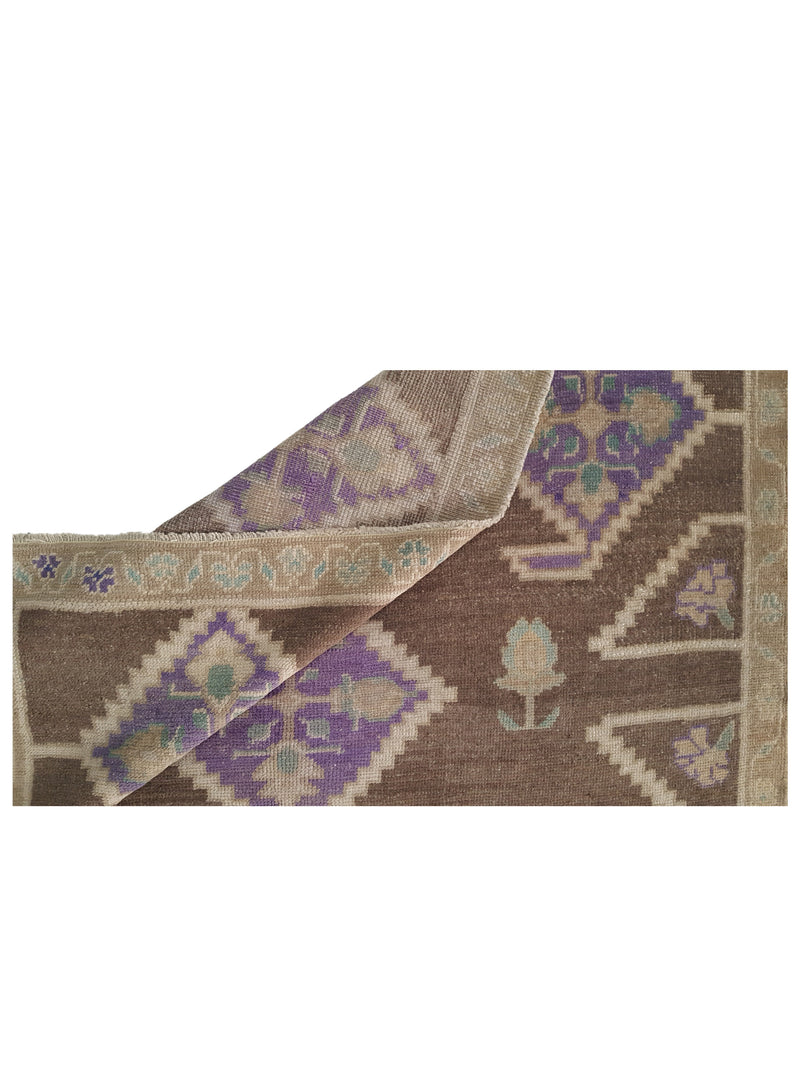 Pacific Anatolian 38164 Brown Sage Traditional Hand Knotted Rug