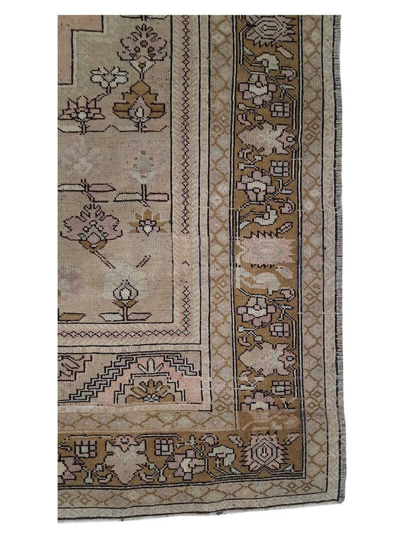 Pacific Anatolian 38165 Camel Brown Traditional Hand Knotted Rug