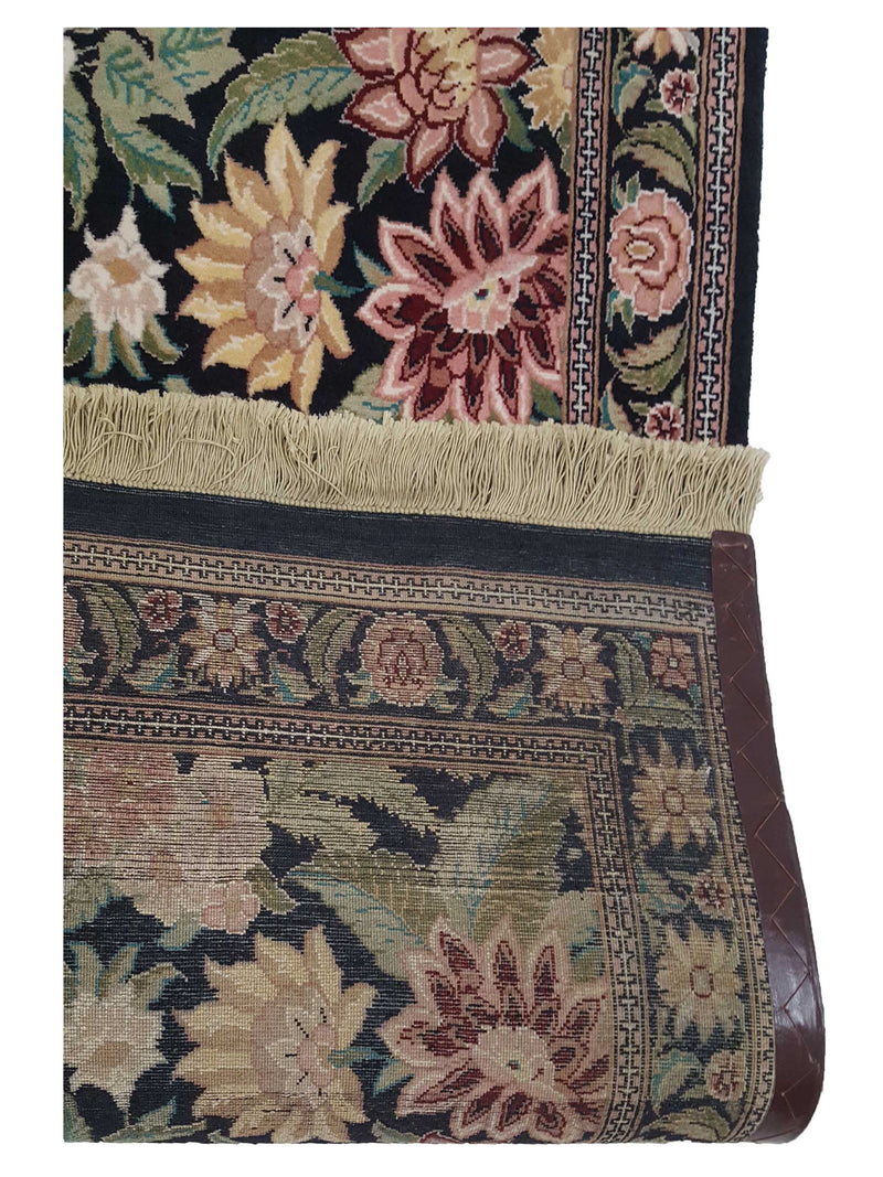 Pacific Classic 38468 Black Black Traditional Hand Knotted Rug