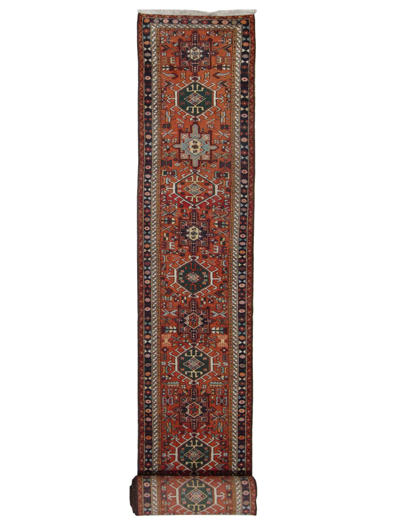 Fasa Antique Karajah Rust Navy Traditional