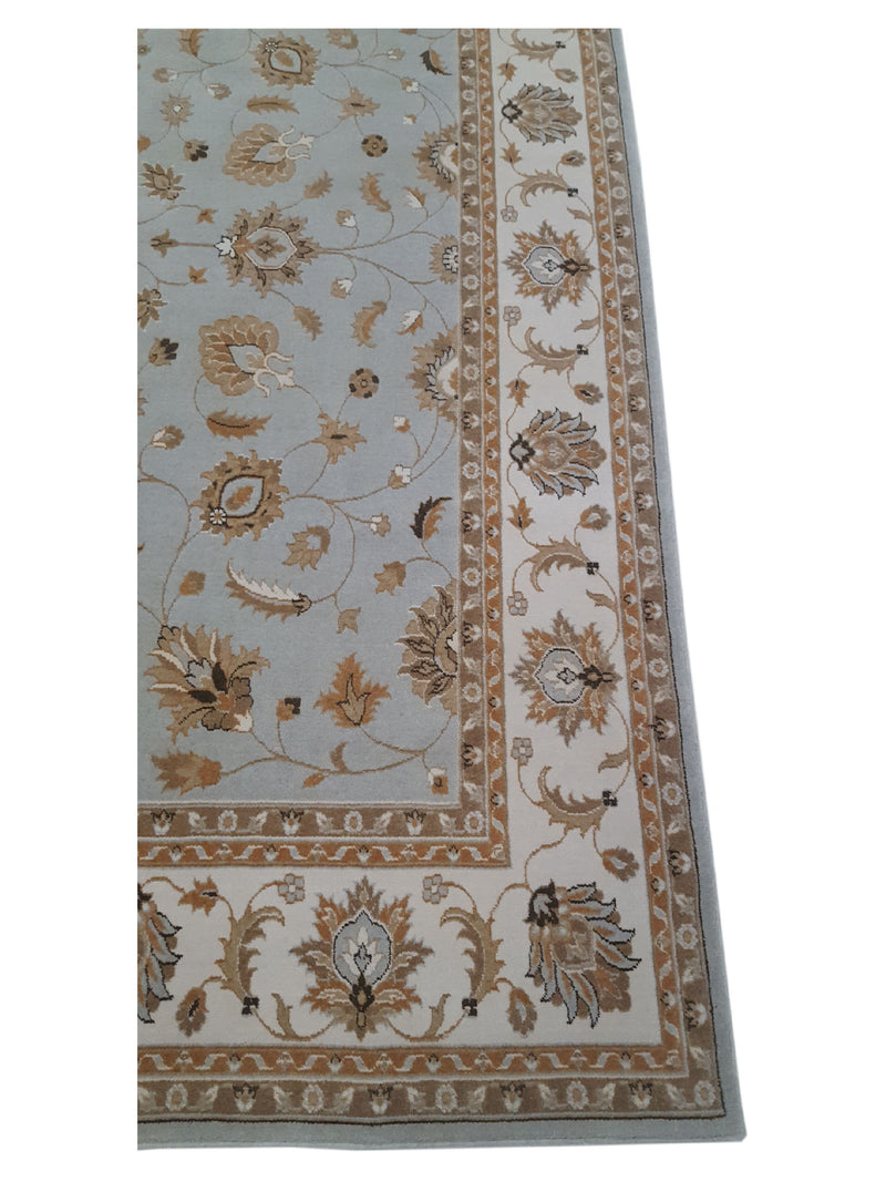 Aira Pahari 39189 Blue Ivory Traditional Wilton Rug