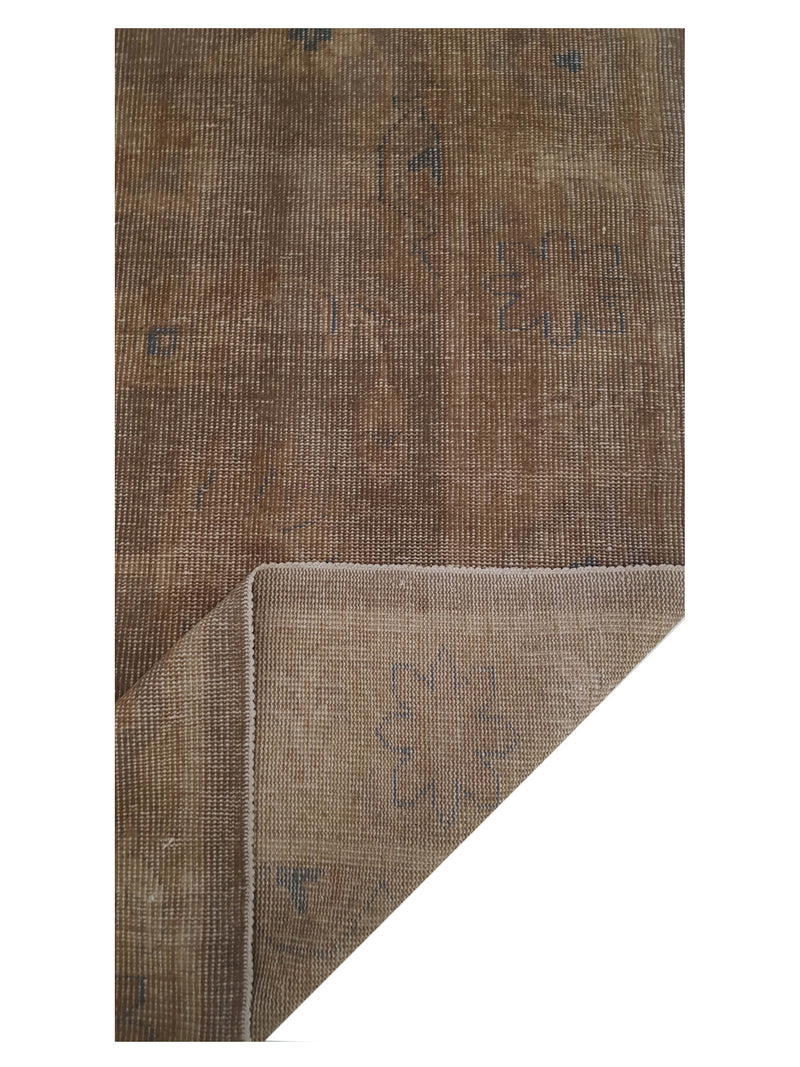 Pacific Vintage Revival 39257 Brown Brown Vintage Hand Knotted Rugs