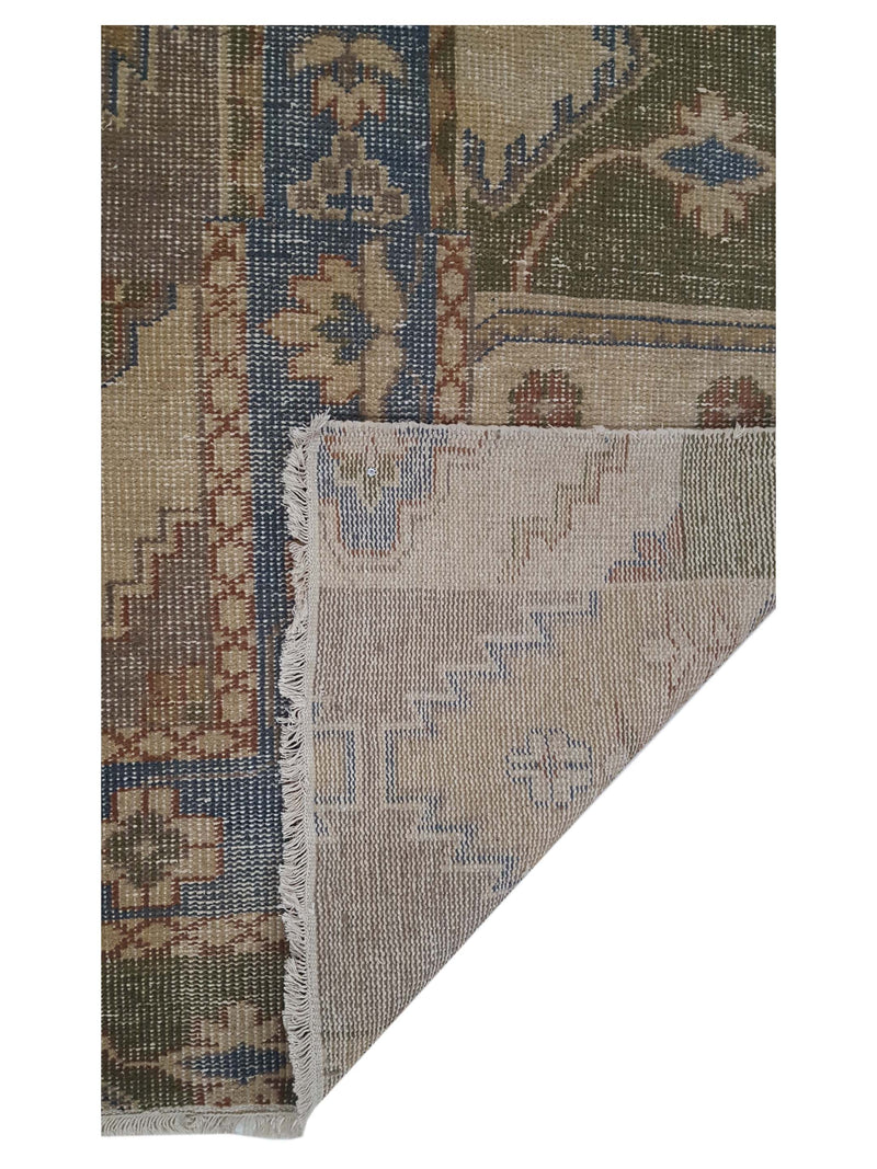 Pacific Vintage Revival 39263 Beige Beige Vintage Hand Knotted Rugs