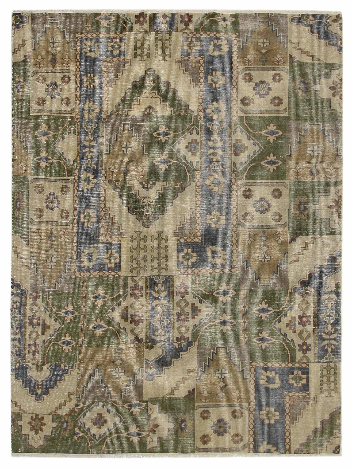 Pacific Vintage Revival Beige Beige Vintage