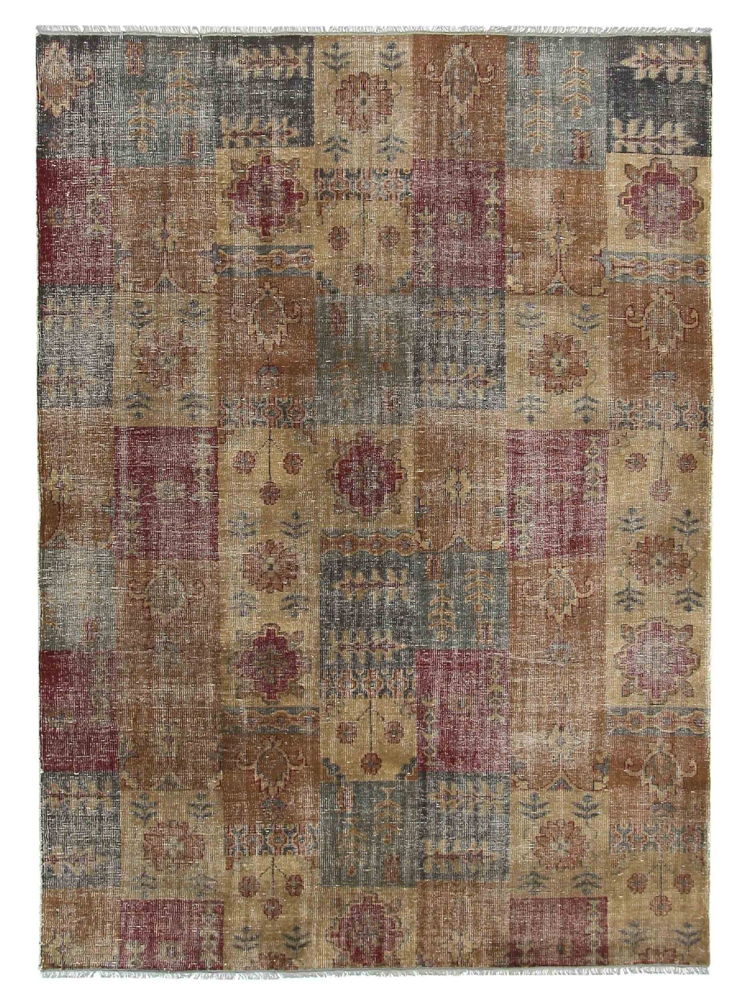 Pacific Vintage Revival Brown Multi Vintage