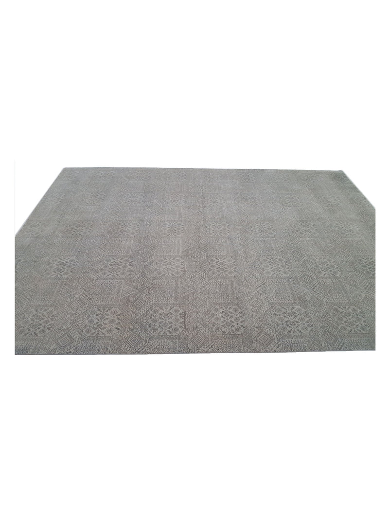 Pacific Modern 39281 Camel Grey Contemporary Hand Knotted Rug