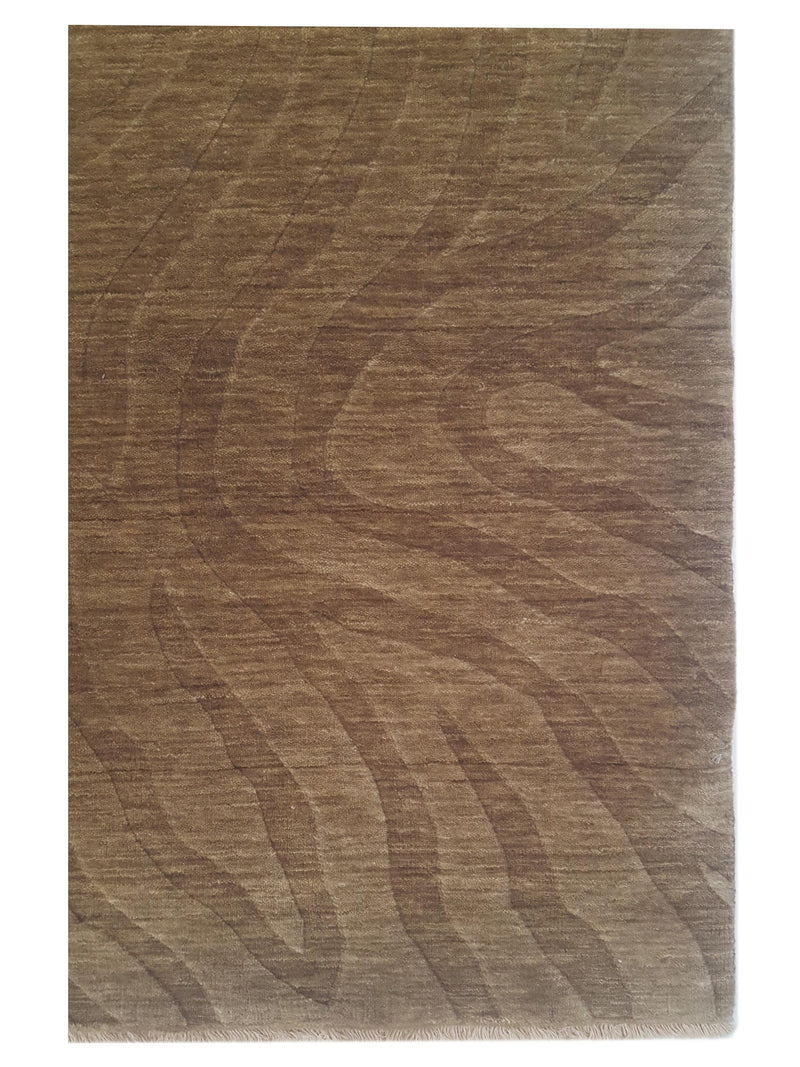Pacific Loom 39319 Lt.Brown Lt.Brown Modern Hand Knotted Rug