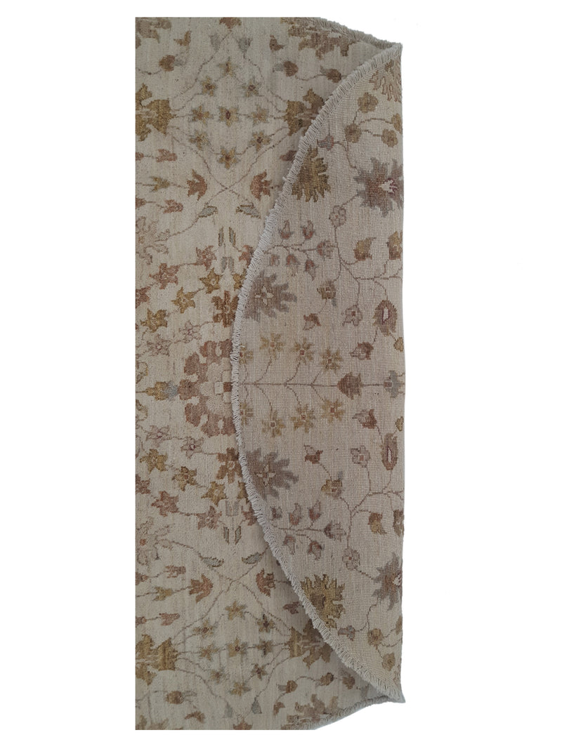 Pacific Ziegler 39411 Ivory Ivory Transitional Hand Knotted Rug