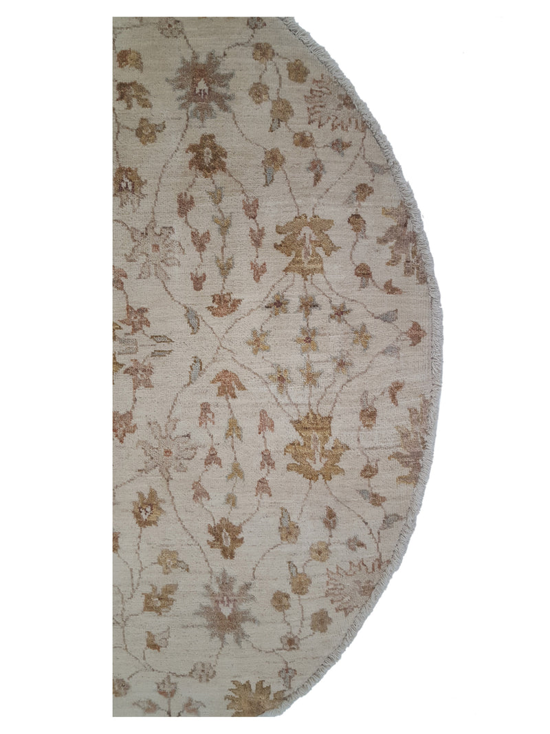 Pacific Ziegler 39411 Ivory Ivory Transitional Hand Knotted Rug