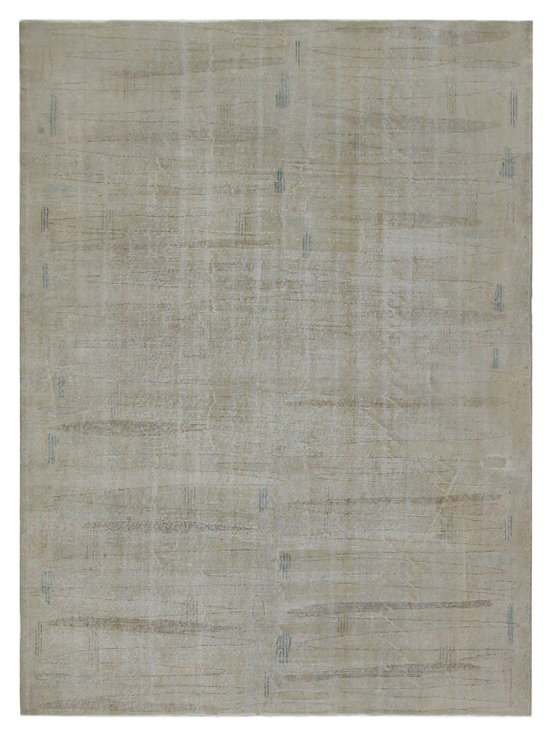 Pacific Vintage 39470 Ivory Ivory Vintage Hand Knotted Rug